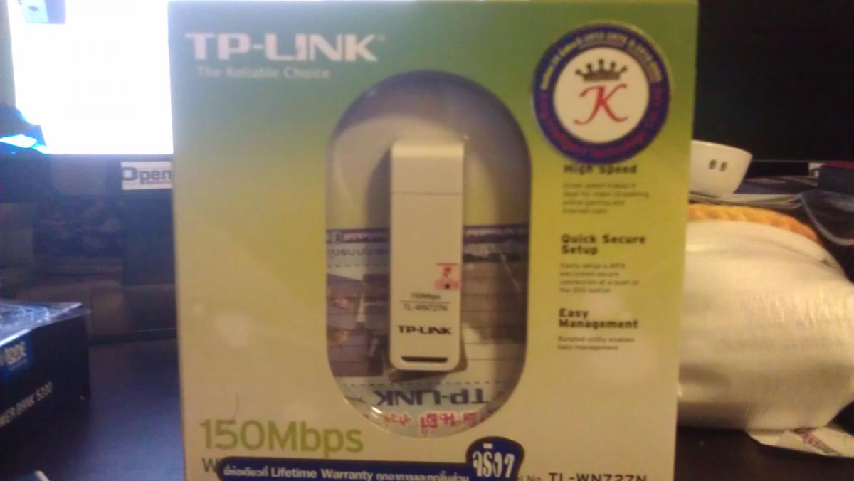 การติดตั้ง Driver Wireless TP-Link LT-WN727N