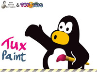 Tux paint-Simple Painting