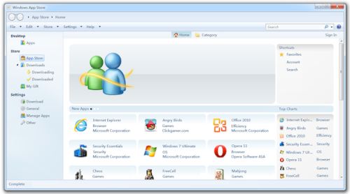 ลือหึ่ง!!! Windows App Store บน Win8